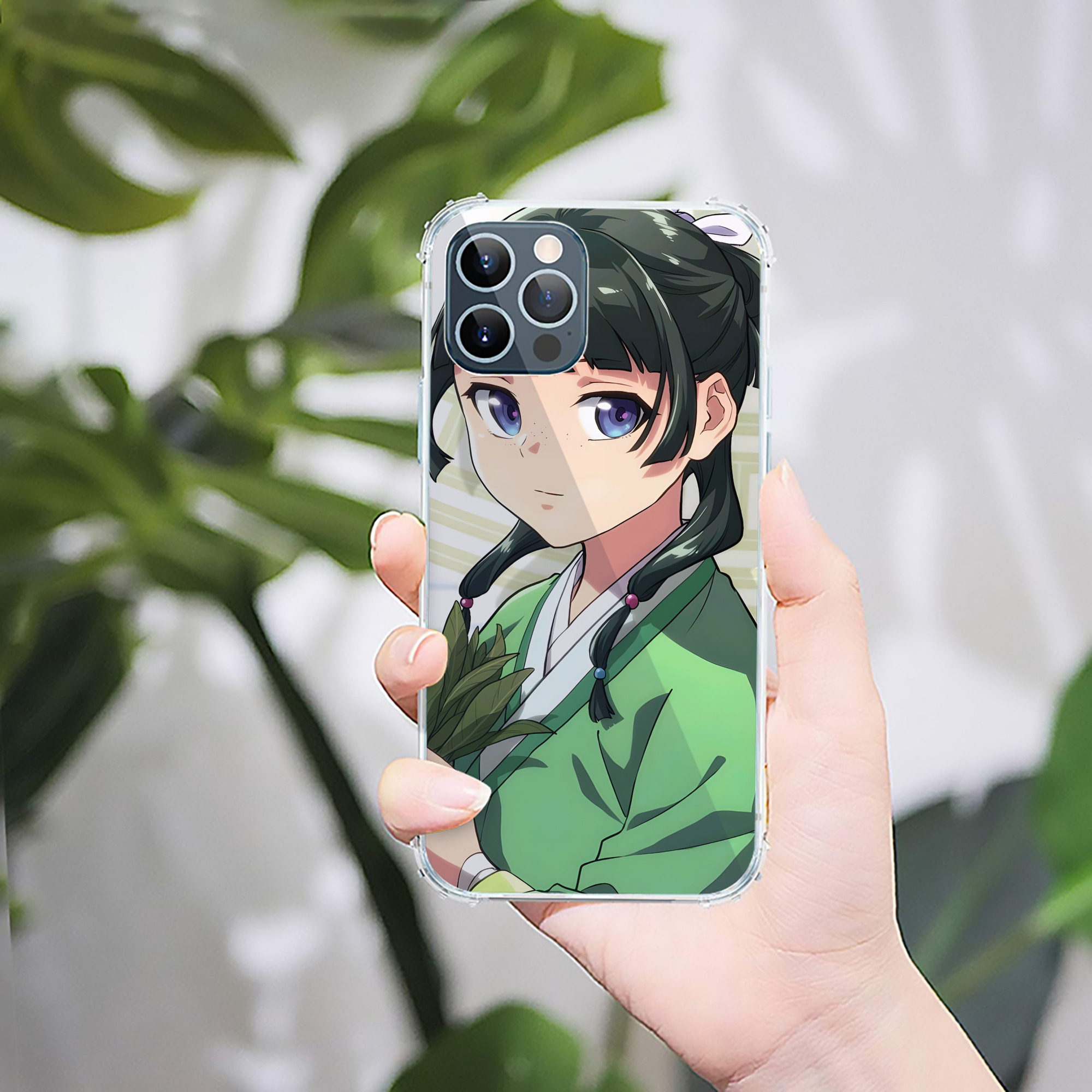（画像用） 薬屋のひとりごと The Apothecary Diaries 【iPhone 12シリーズ対応】透明スマホケース（クリアソフトケース）